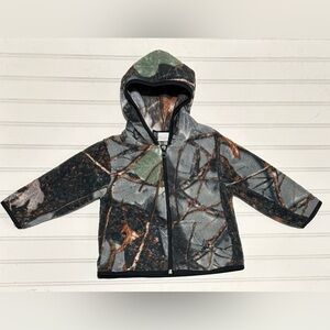 Baby Jacket Size 6-12‎ Months Camo Hooded Zip Up Sweater WFS Element Gear Casual